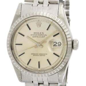 ROLEX Datejust 1603 Stainless Steel Automatic Mens Watch Vintage